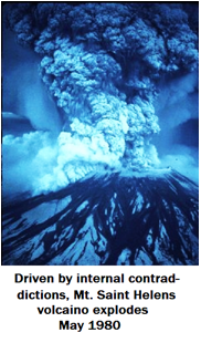 Mt. Saint Helens Explodes